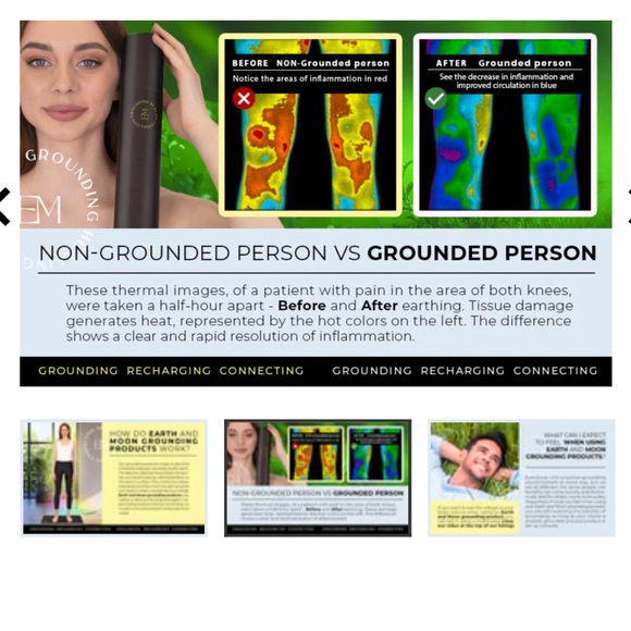 EUC Earth and Moon Grounding mat 36”x24” - Picture 7 of 12